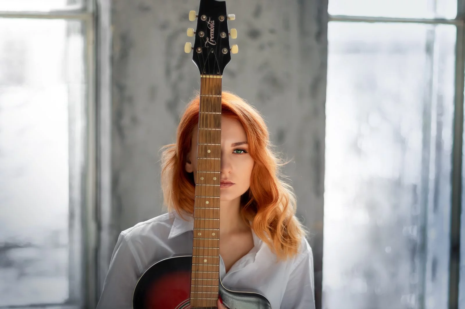Individualno portretno fotografiranje s kitaro
