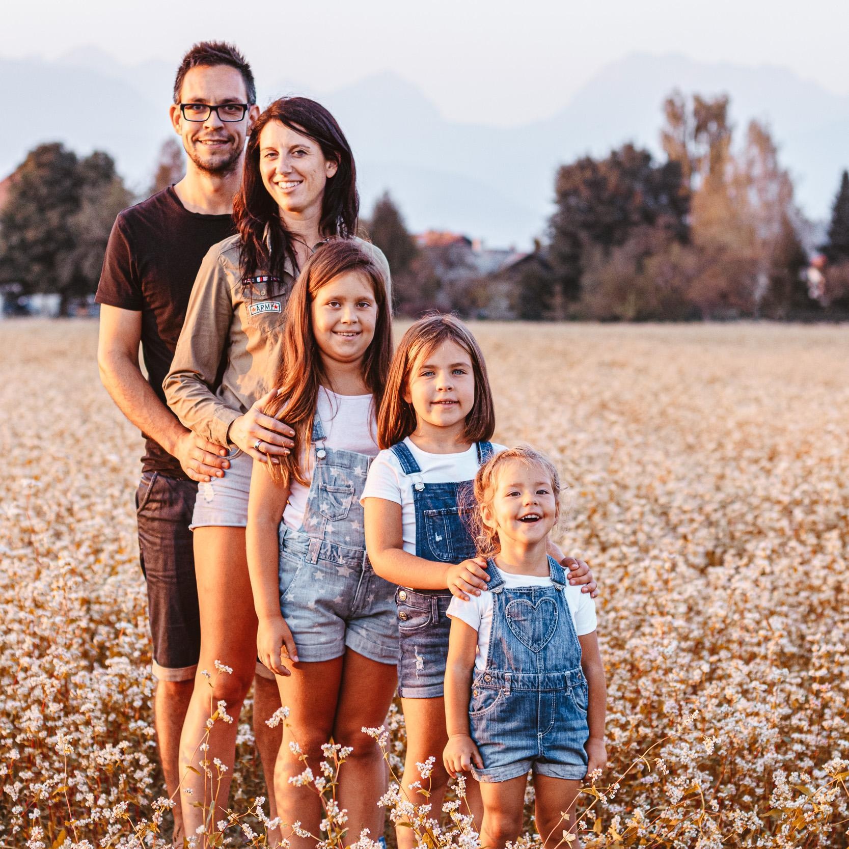 Fotografija za družine, naravna fotografija, profesionalna fotografija Ljubljana, foto studio.